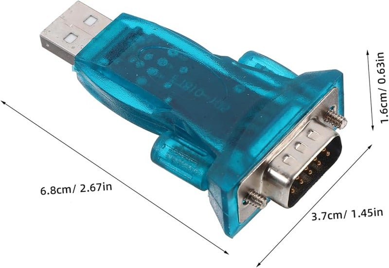 FTDI Chip USB to RS232 Serial Adapter 9 Pin Converter Cable for PC UPS Data Transfer and Programming - Image 2